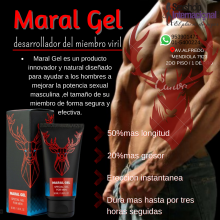 Maral Gel desarrolador de pene sexshop los olivos